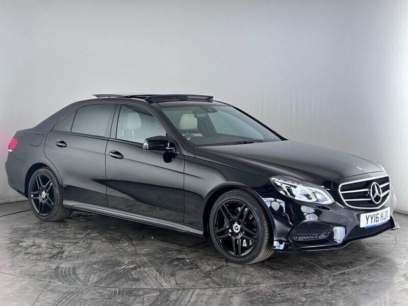 Black Used 2016 Mercedes E350 Premium Sedan | £15,000 (Fair price) - Image 1/3