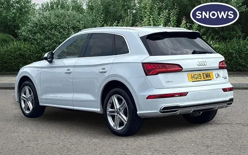 Used Audi Q5 S-Line 190 HP (139 kW) 2019 White SUV