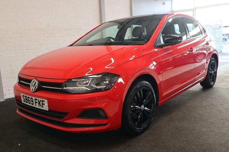 Red Used 2019 VW Polo SE Hatchback | £9,999 (Fair price) - Image 1/4