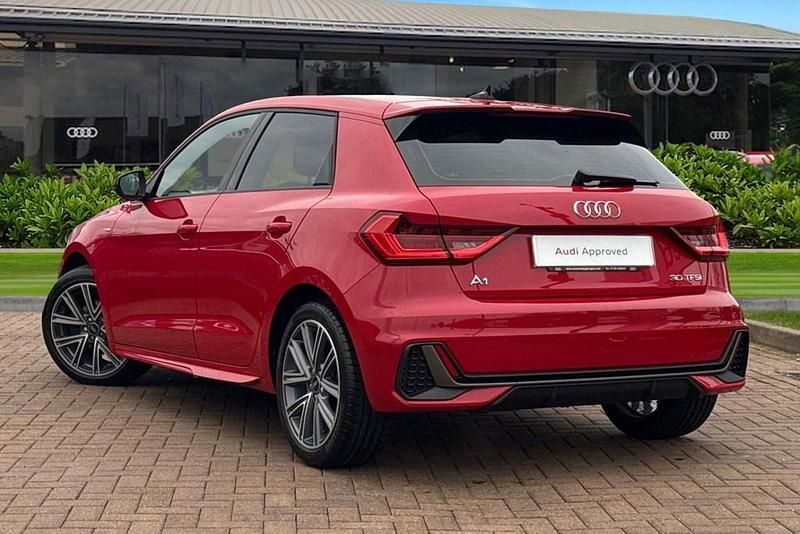 Used Audi A1 S-Line 110 HP (80 kW) 2023 Red SUV
