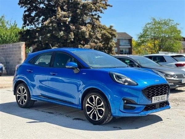 Blue Used 2021 Ford Puma ST-Line SUV | £10,890 (Fair price) - Image 1/1