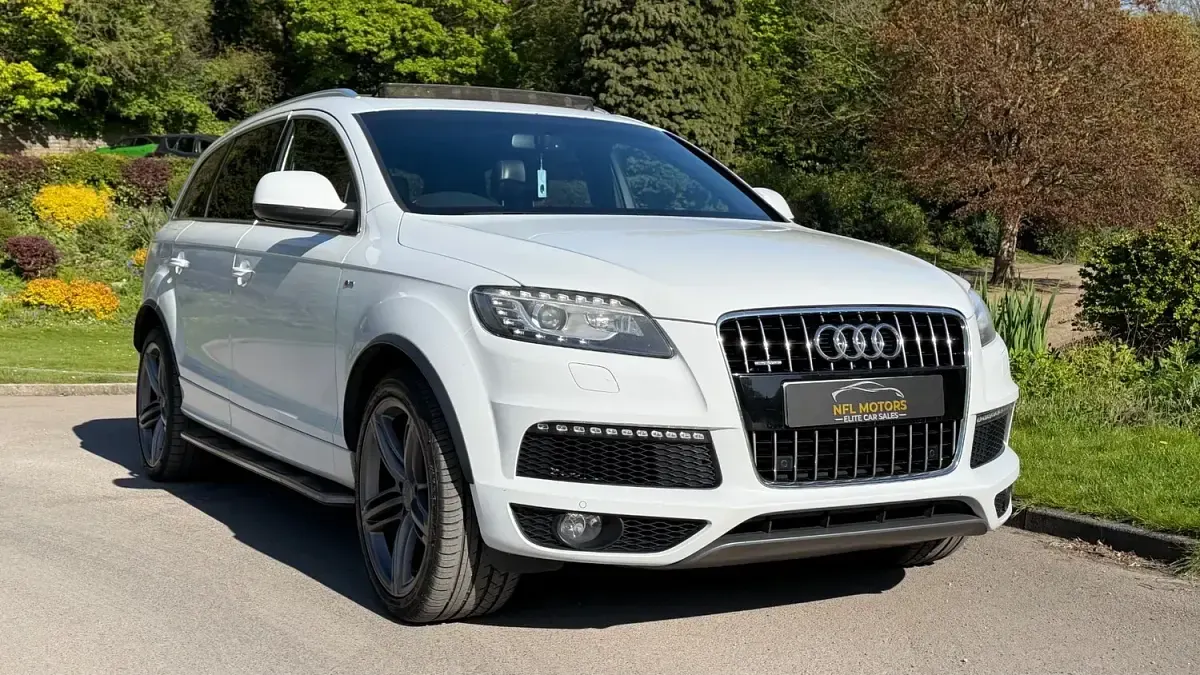 Used Audi Q7 S-line plus 2014 White SUV
