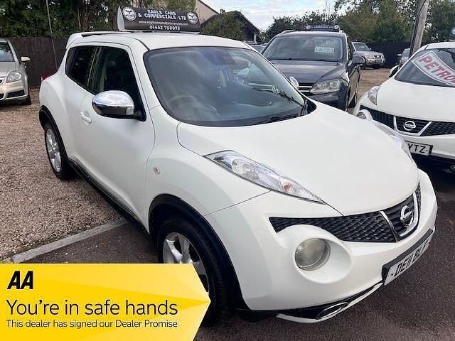 White Used 2011 Nissan Juke Acenta SUV | £2,495 (A bit pricey) - Image 1/3