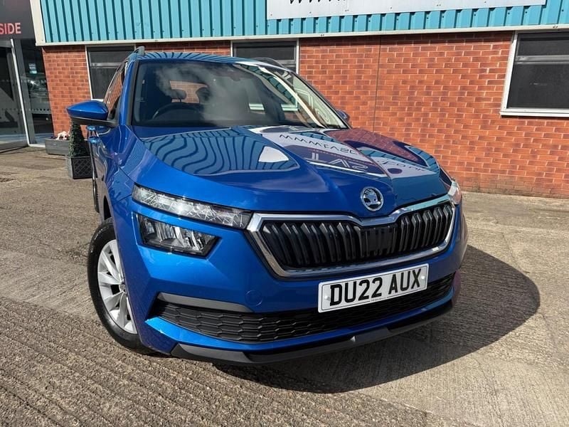 Used Skoda Kamiq 95 HP (69 kW) 2022 Blue SUV
