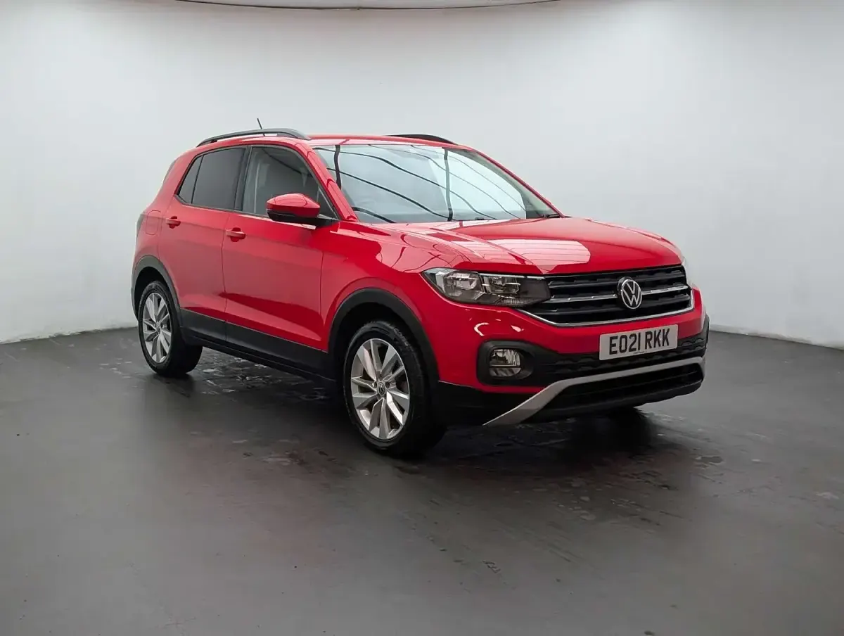Used VW T-Cross SE 2021 Red SUV