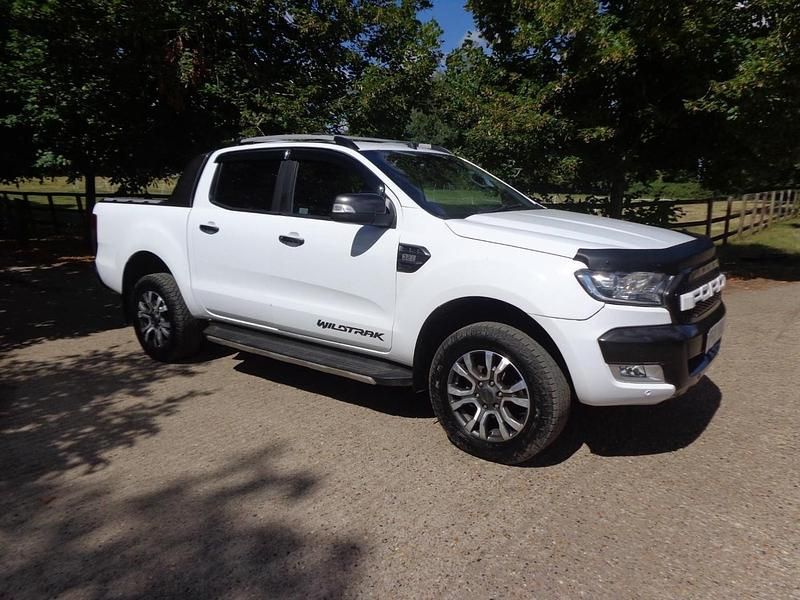 White Used 2018 Ford Ranger Wildtrack Pickup | £15,995 - Image 1/4