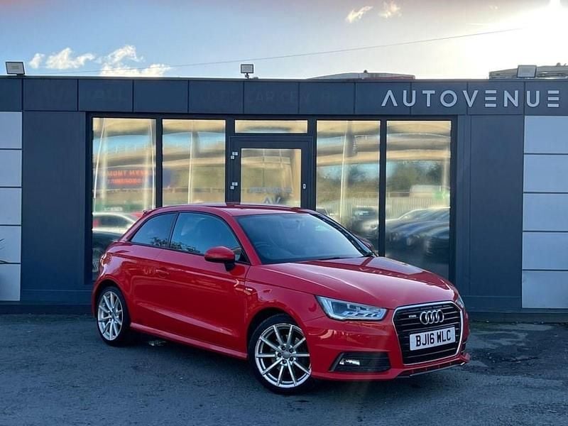 Used Audi A1 S-Line 116 HP (85 kW) 2016 Red Hatchback