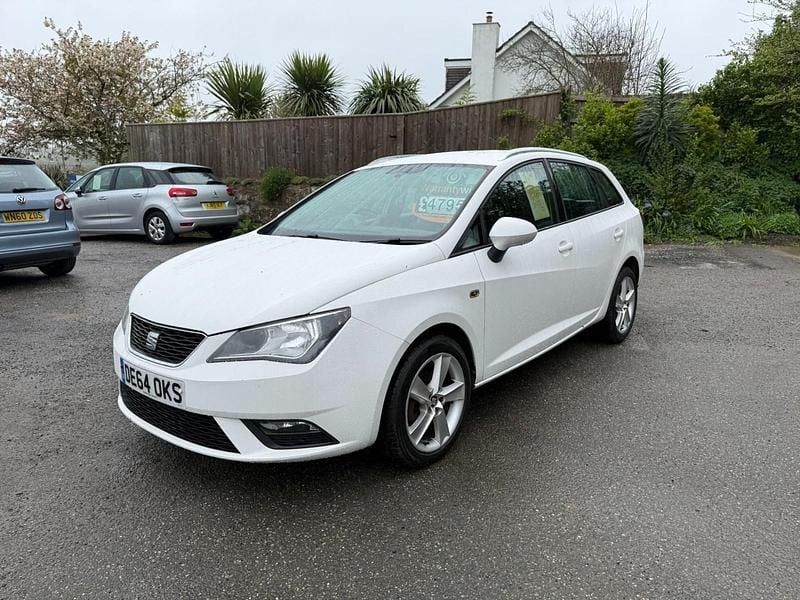 Begagnad Seat Ibiza ST 2014 Vit Kombi