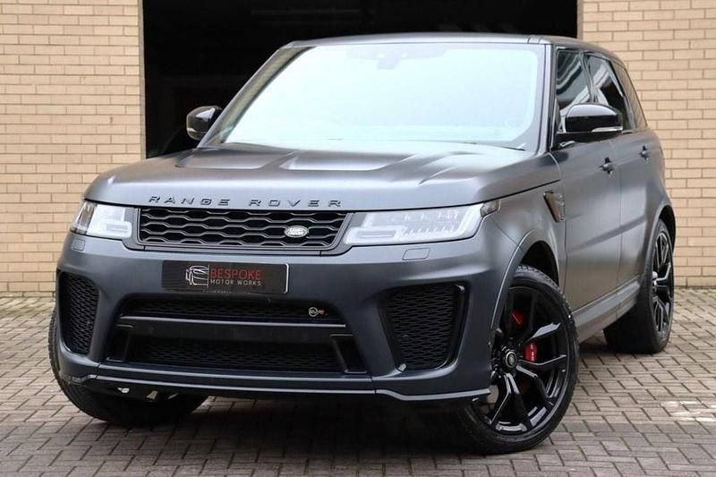 Used Land Rover Range Rover Sport SVR 575 HP (422 kW) 2020 Black SUV