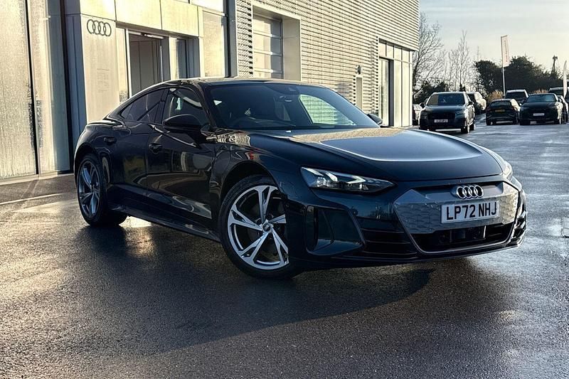Used Audi e-tron GT quattro Comfort 389 kW (530 HP) 2022 Black Sedan