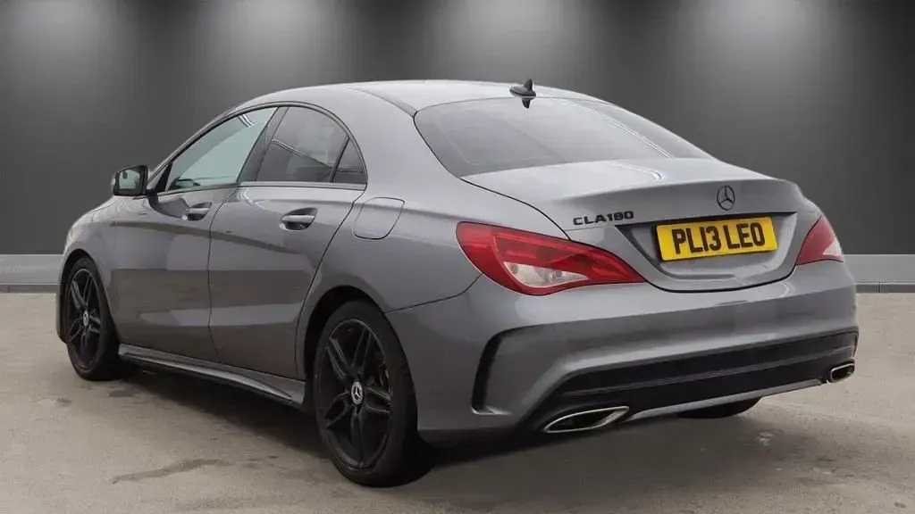 Used Mercedes CLA180 AMG line 2018 Grey Coupe