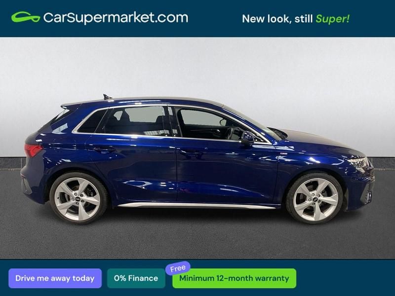 Used Audi A3 S-Line 2023 Blue Sedan