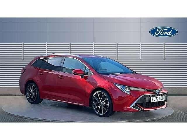 Red Used 2022 Toyota Corolla Sport Estate | £21,985 (A bit pricey) - Image 1/4