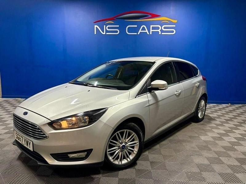 Silver Used 2017 Ford Focus Zetec Hatchback | £4,250 (Fair price) - Image 1/4