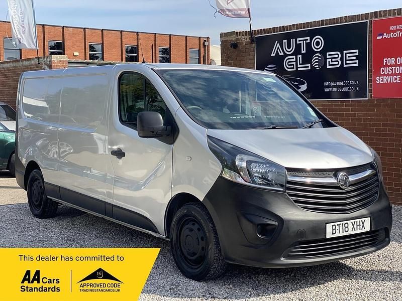Silver Used 2018 Vauxhall Vivaro S Van | £7,990 (Fair price) - Image 1/3