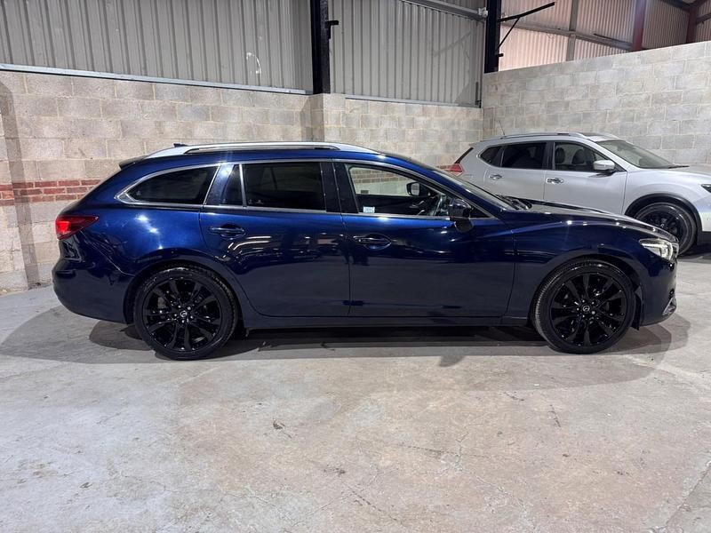 Used Mazda 6 Inclusive 175 HP (128 kW) 2017 Blue Estate