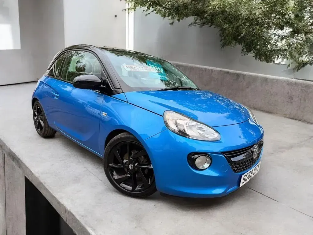 Używany Vauxhall Adam S 70 KM (51 kW) 2018 Niebieski Hatchback