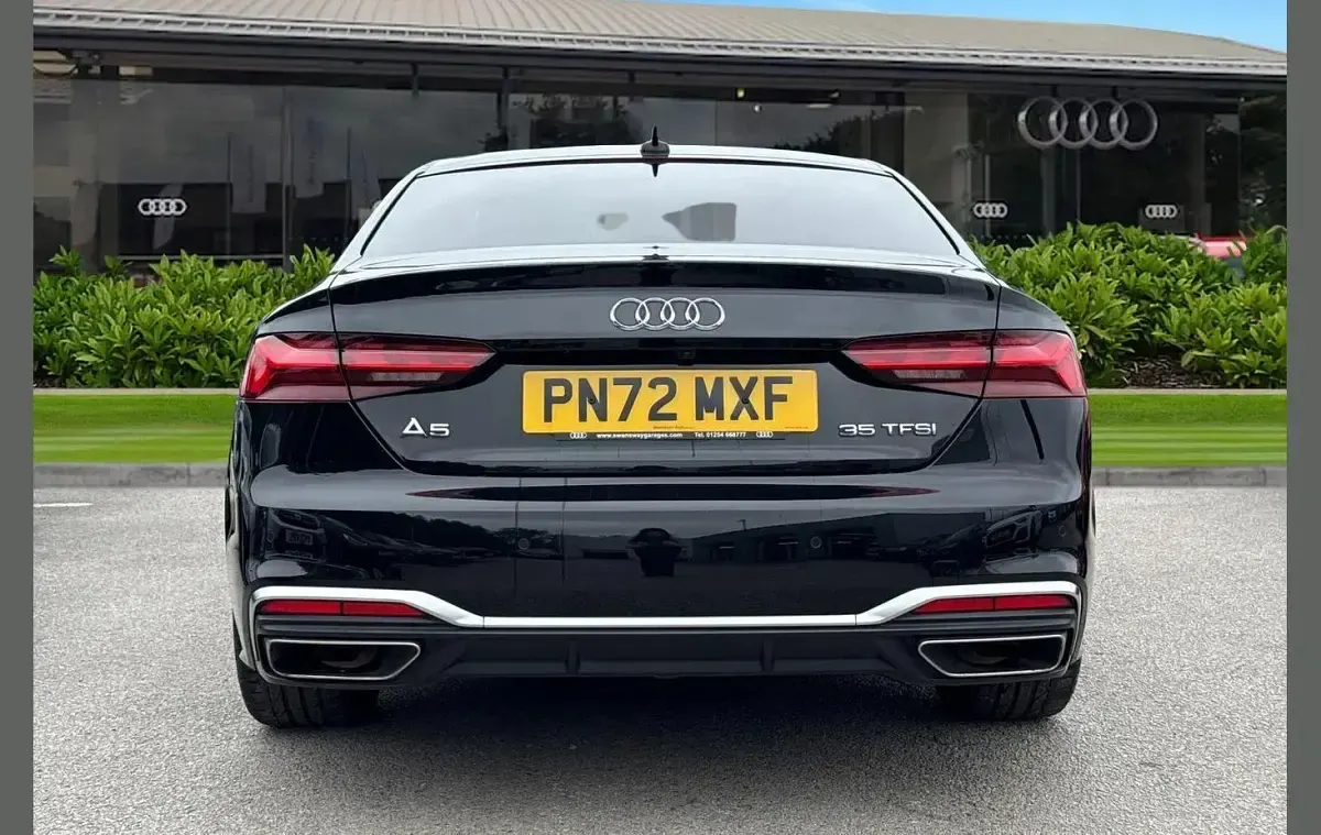 Used Audi A5 S-Line 150 HP (110 kW) 2022 Black Coupe