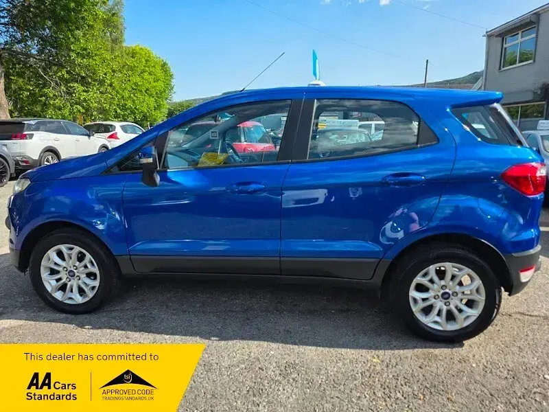 Used Ford Ecosport Zetec 2016 Blue SUV