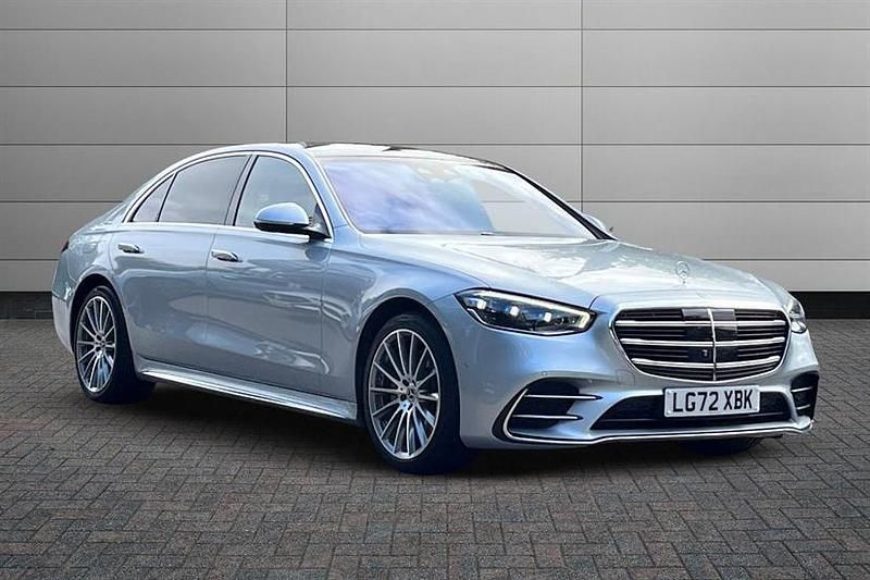Silver Used 2022 Mercedes S580 Executive Sedan | £68,795 (Fair price) - Image 1/4