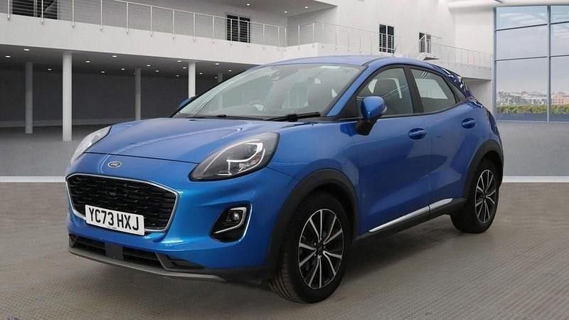 Used Ford Puma Titanium 125 HP (91 kW) 2023 Blue SUV