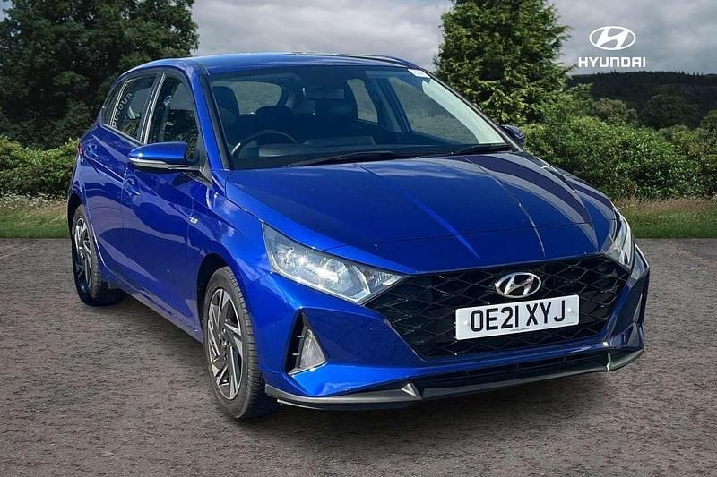 Blue Used 2021 Hyundai i20 SE Hatchback | £11,095 (Fair price) - Image 1/4