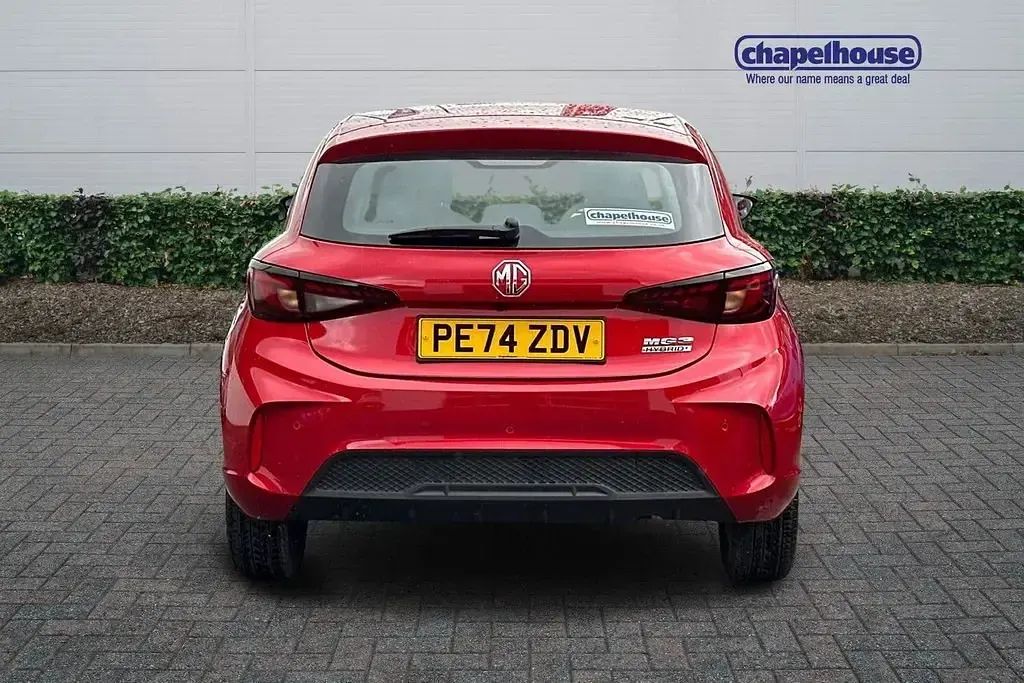 Usado MG MG3 2024 Vermelho Citadino