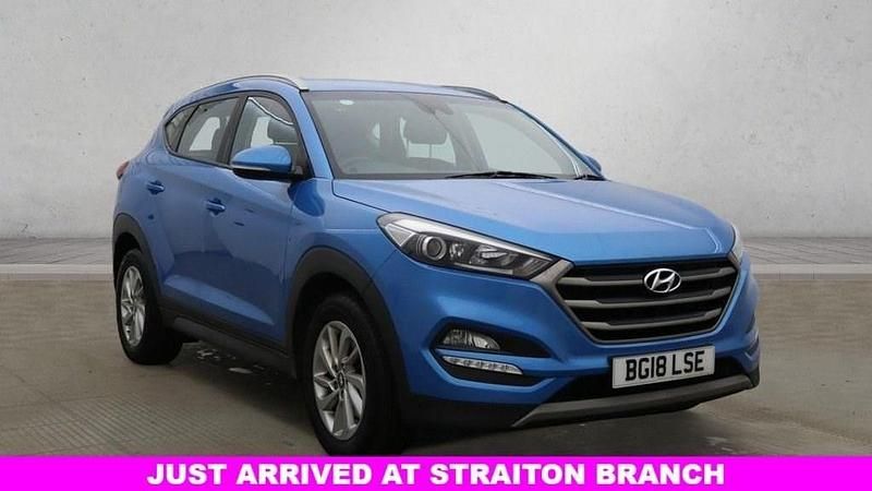 Used Hyundai Tucson SE 141 HP (103 kW) 2018 Blue SUV