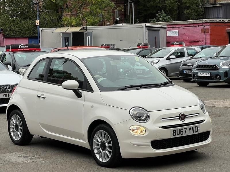 White Used 2017 Fiat 500 Pop Star Hatchback | £4,995 (Good price) - Image 1/4