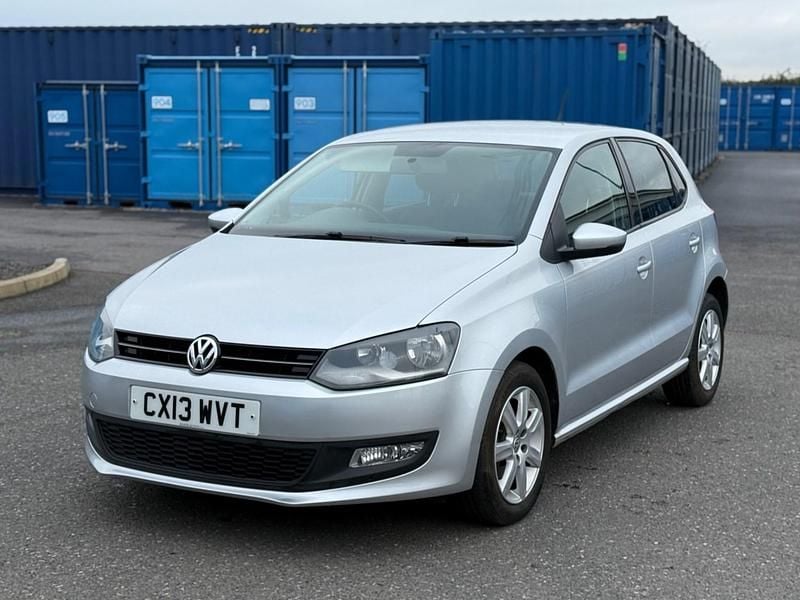 Used VW Polo Match 75 HP (55 kW) 2013 Silver Hatchback