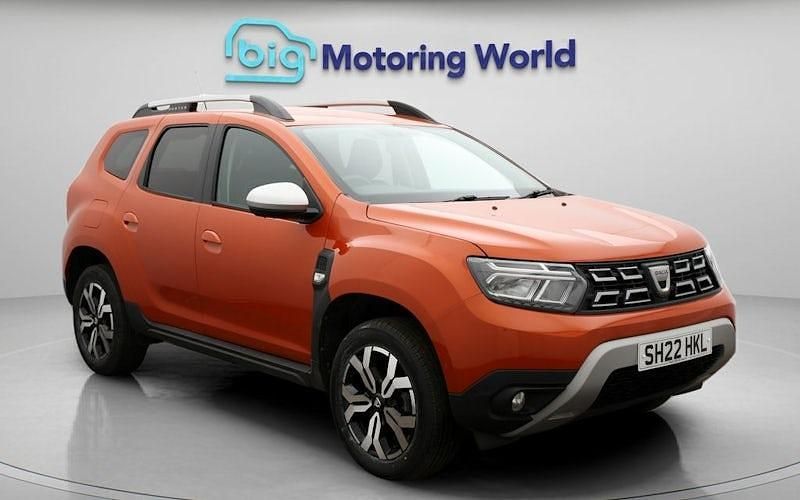 Used Dacia Duster Prestige 131 HP (96 kW) 2022 Orange SUV