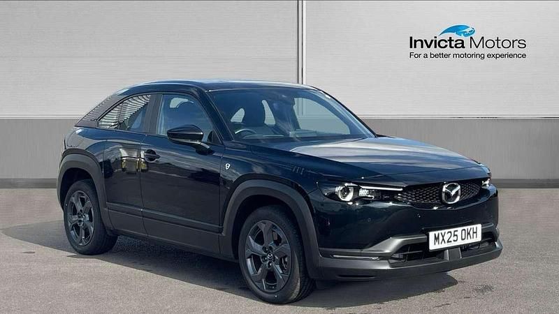 Black Used 2025 Mazda MX30 Prime-Line SUV | £19,900 (A bit pricey) - Image 1/4