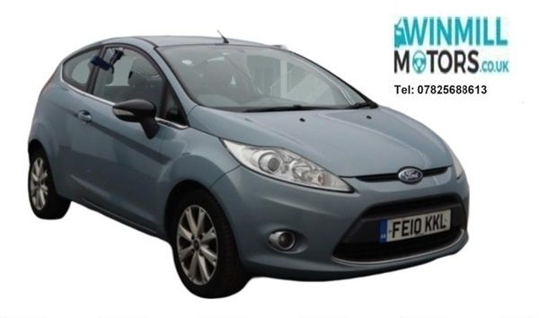 Blue Used 2010 Ford Fiesta Zetec Hatchback | £2,395 (Expensive) - Image 1/1