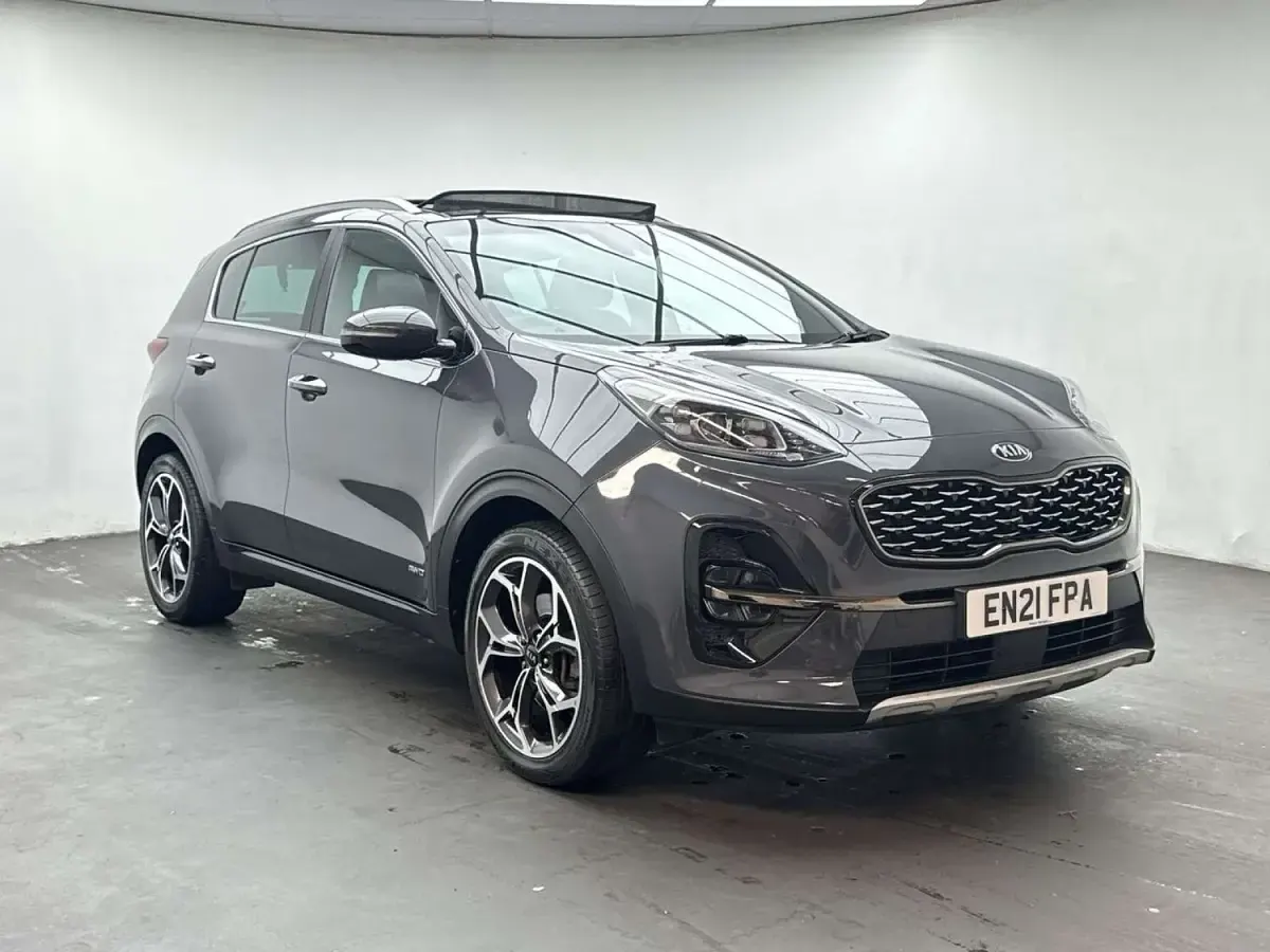 Used Kia Sportage GT-Line S 136 HP (100 kW) 2021 Grey SUV