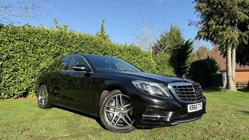 Used Mercedes S350 AMG line 2016 Black Sedan