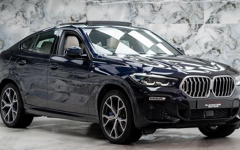 Used BMW X6 M Sport 340 HP (250 kW) 2021 Black SUV
