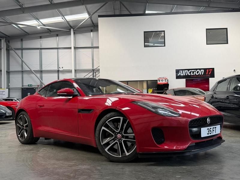 Used Jaguar F-Type 300 HP (220 kW) 2017 Red Coupe