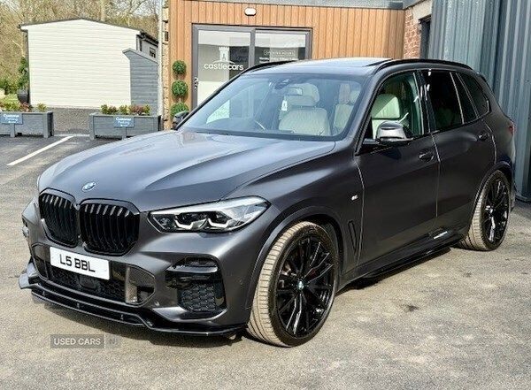 Grey Used 2021 BMW X5 M Sport SUV | £45,950 (Super price) - Image 1/4