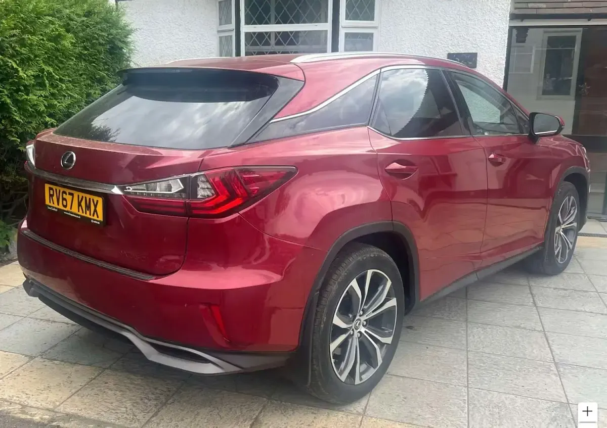 Used Lexus RX450h 2017 Red SUV