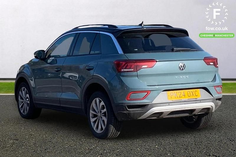 Used VW T-Roc Match 150 HP (110 kW) 2024 Blue SUV