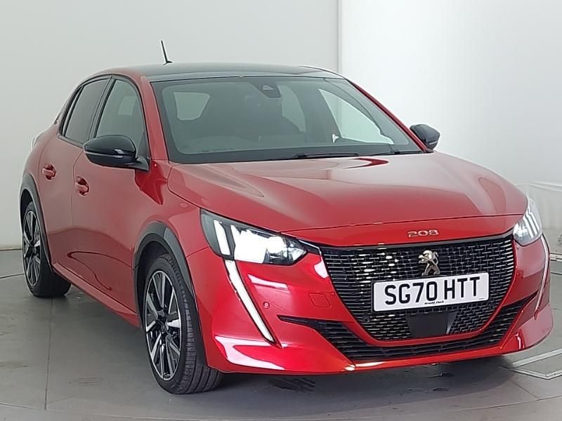 Red Used 2020 Peugeot 208 GT-line Hatchback | £14,298 (Fair price) - Image 1/4