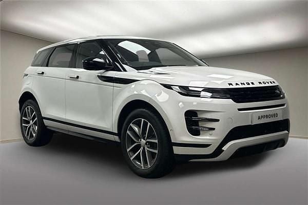 White Used 2025 Land Rover Range Rover evoque SE Dynamic SUV | £44,500 - Image 1/4