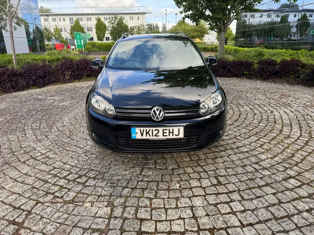 Used VW Golf VII SE 150 HP (110 kW) 2012 Black Estate
