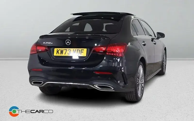 Used Mercedes A250 AMG Line Premium Plus 218 HP (160 kW) 2023 Black Sedan
