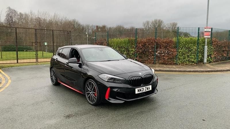 Black Used 2021 BMW 128 M Sport Hatchback | £23,990 (Fair price) - Image 1/4