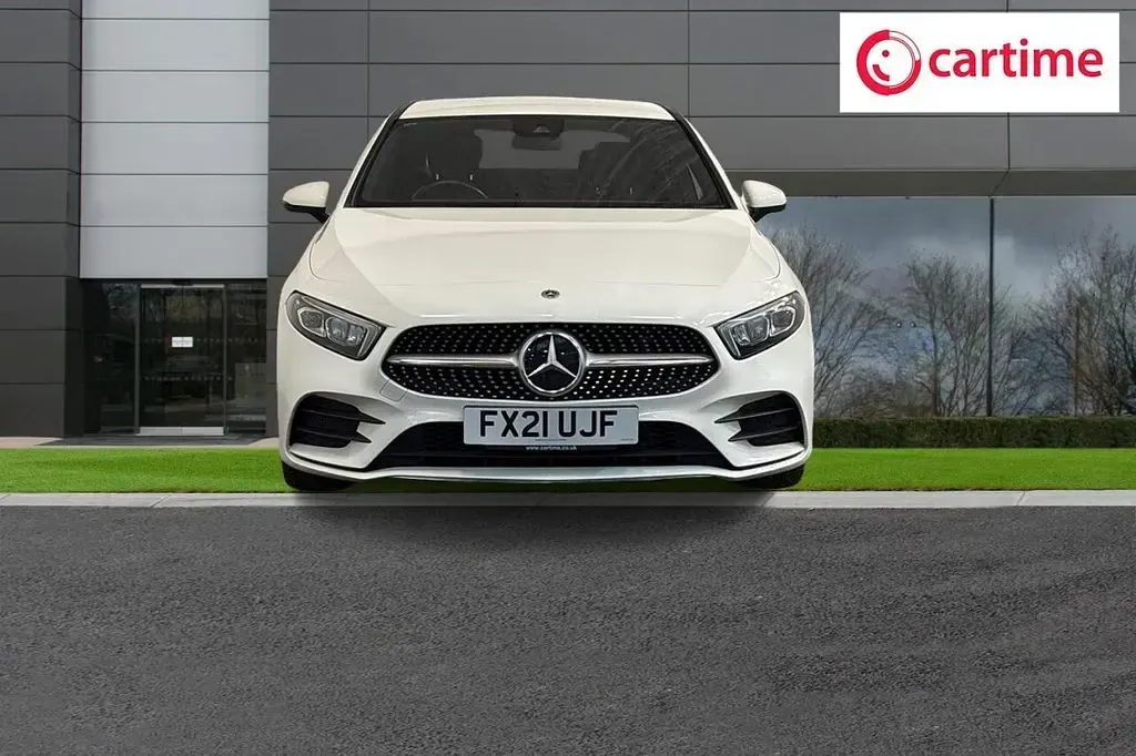 Used Mercedes A200 AMG line 150 HP (110 kW) 2021 White Sedan
