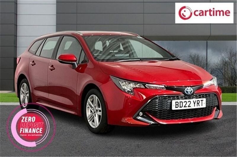 Red Used 2022 Toyota Corolla Estate | £21,359 (A bit pricey) - Image 1/3