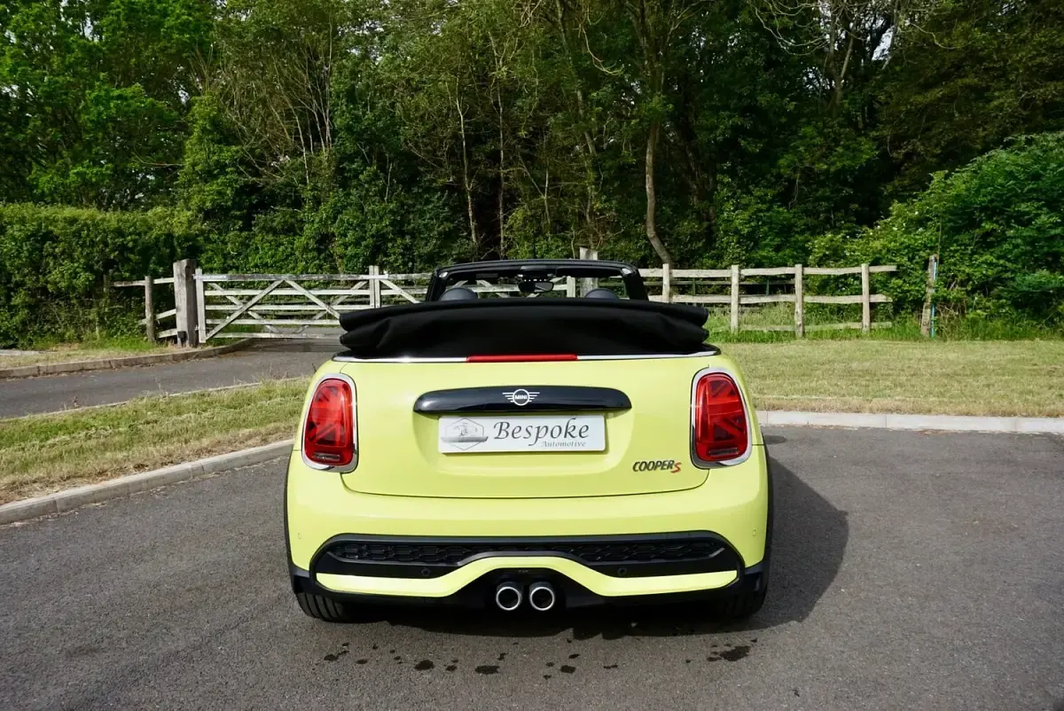 Used Mini Cooper S Cabriolet Exclusive 2021 Yellow Cabriolet