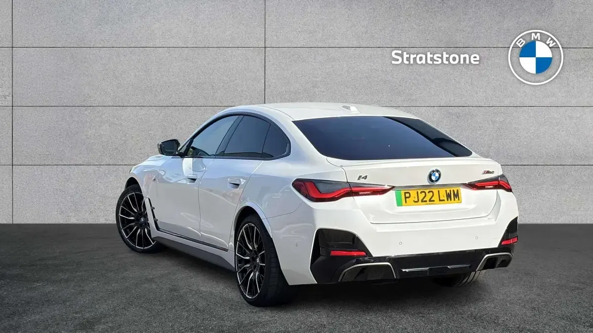 Used BMW i4 Shadowline 394 kW (537 HP) 2022 White Sedan