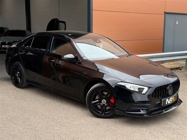Black Used 2022 Mercedes A250 AMG line Sedan | £20,495 (Fair price) - Image 1/1